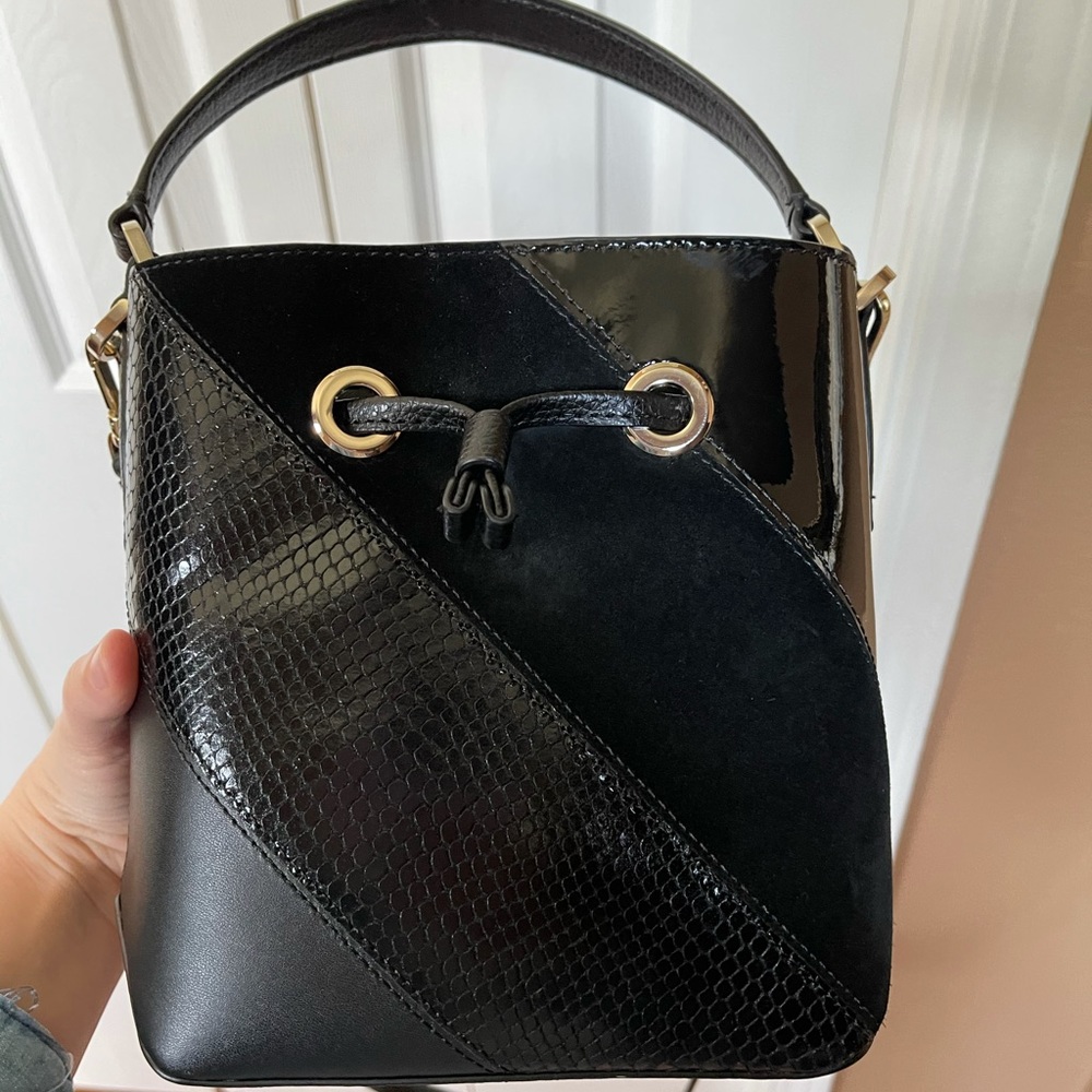 Kate Spade Black Bucket Purse